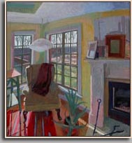SUNLIT CHAIR   2005   oil/canvas   30" x 28"
